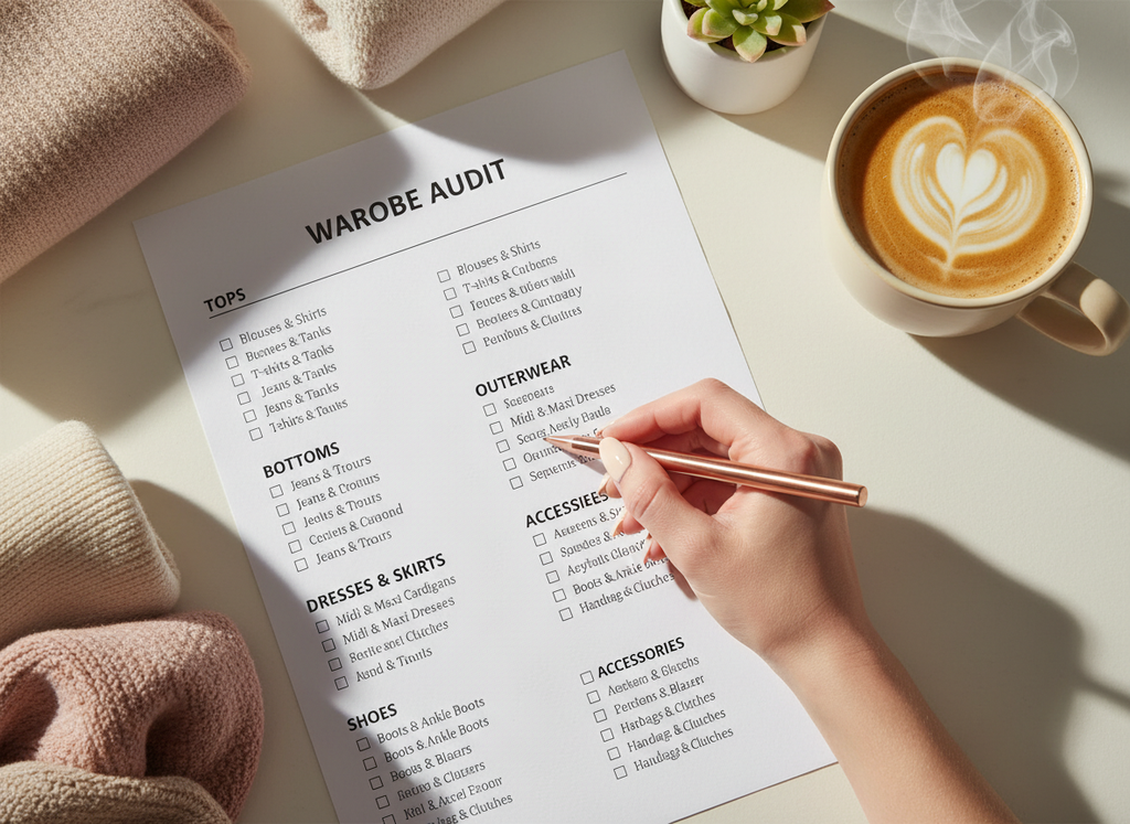 How to do a wardrobe audit.