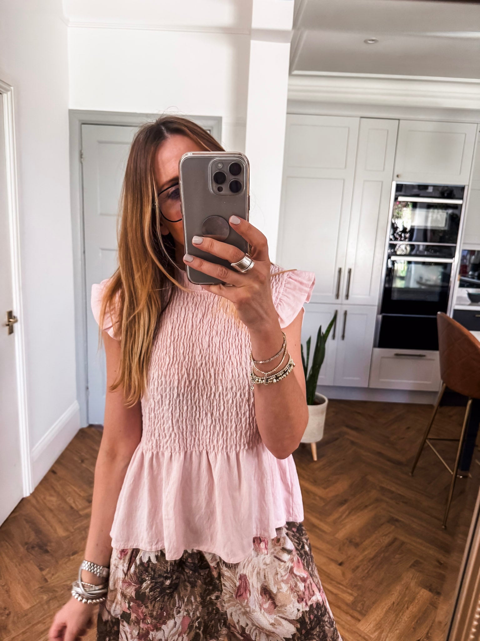Frill Sleeve Shirred Top – MOO BOU