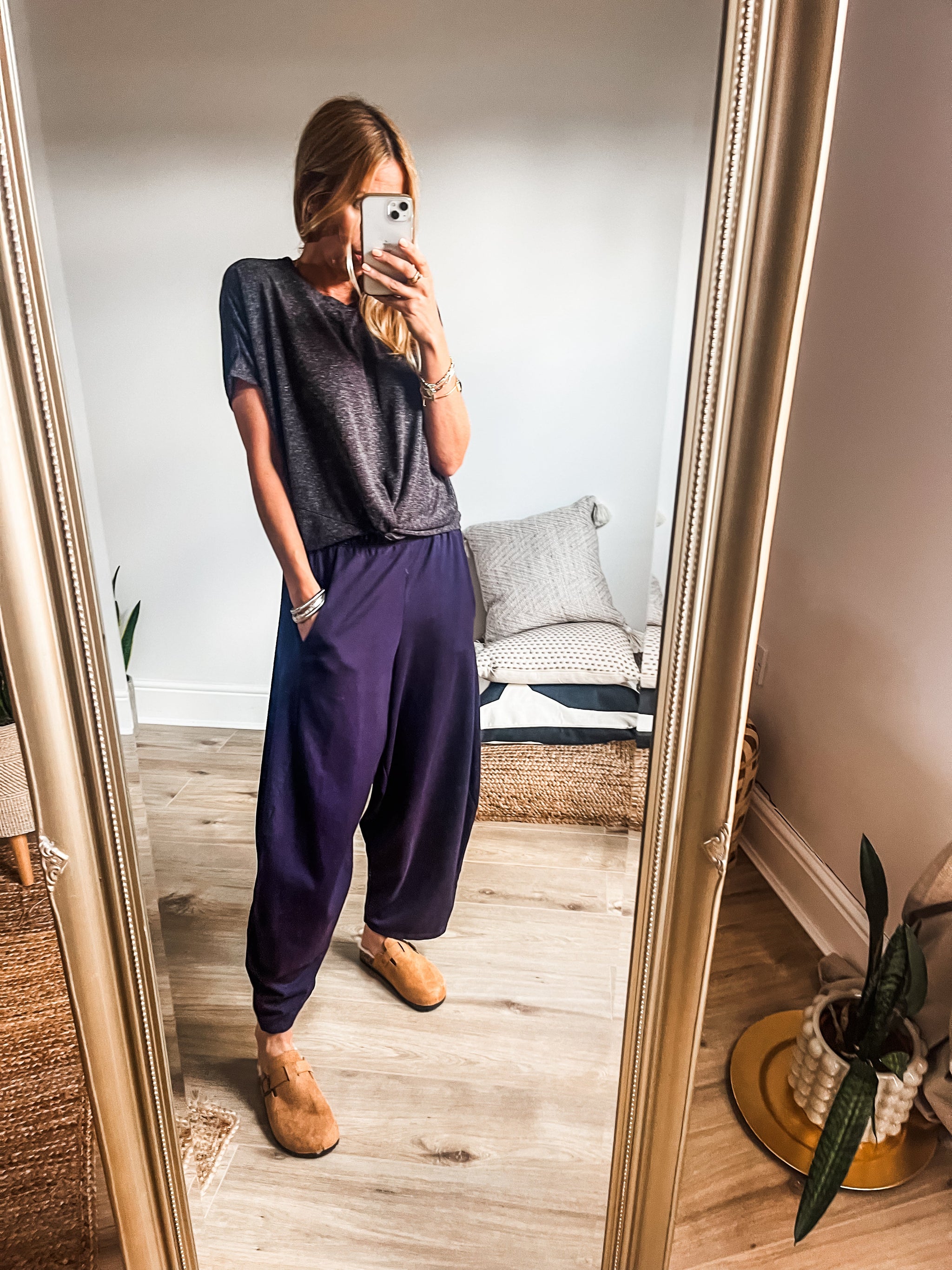 Balloon Jersey Trousers MOO BOU