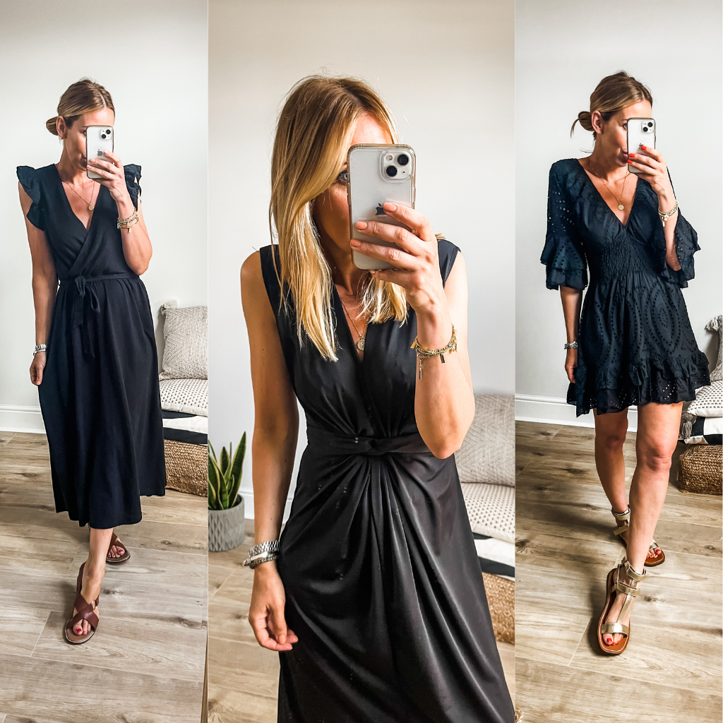 Black dress rock clearance style